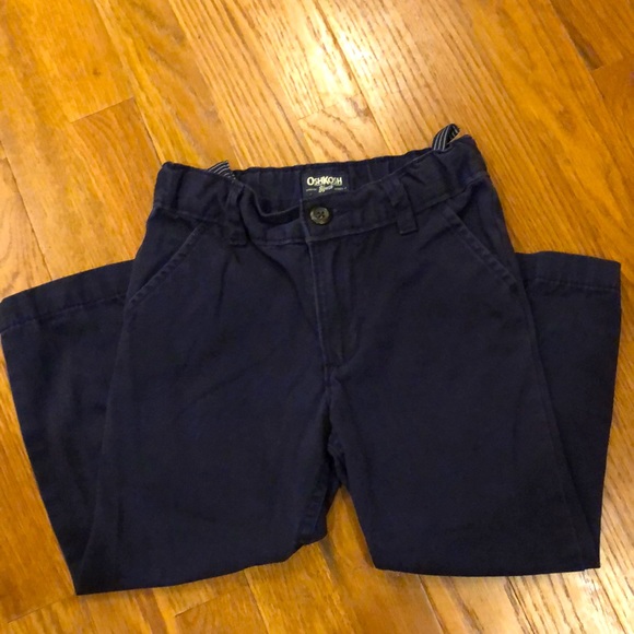 Oshkosh navy boy pants 4T - Picture 2 of 6